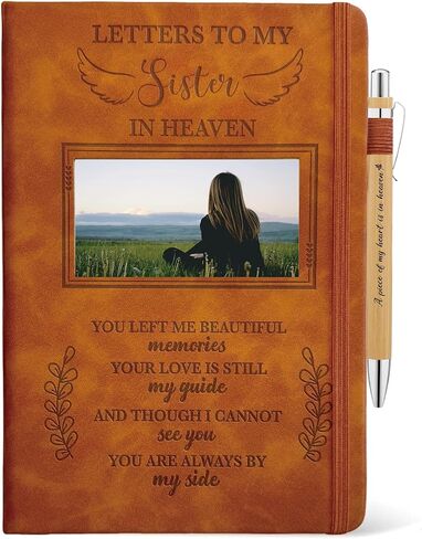 Letters To My Dad In Heaven Journal 200 Pages Notebook A5 Lined with Window in Cover, In Loving Memory of Dad, Memorial Sympathy Condolence Remembrance Grieving Gifts for Loss of Dad in Kuwait