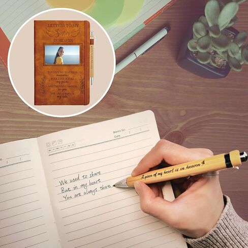 Letters To My Dad In Heaven Journal 200 Pages Notebook A5 Lined with Window in Cover, In Loving Memory of Dad, Memorial Sympathy Condolence Remembrance Grieving Gifts for Loss of Dad in Kuwait