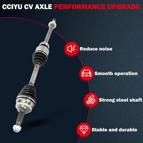 CCIYU 66-5204 CV AXLE SHAFT ASSEMBLY FIT 2000-2005 لـ TOYOTA CELICA 1.8L ، 2005-2006 TOYOTA COROLLA in Saudi Arabia