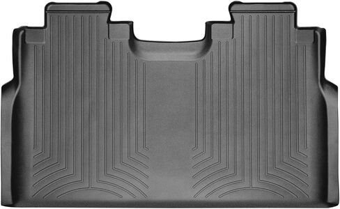 Weathertech مخصص Floirliners for Ford Super Duty (Crew Cab) F-150 ، F-150 Lightning ، F-150 Raptor ، F-250/F-350/F-450/F-550-2nd Row (446972) ، Black in Saudi Arabia