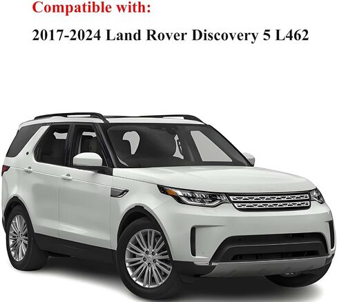 Side Step Running Boards Compatible with 2017-2024 Land Rover Discovery 5 L462 Aluminum Side Step Nerf Bar in Kuwait