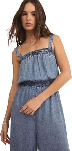 Z SUPPLY Women's Solara Chambray Jumpsuit in Kuwait