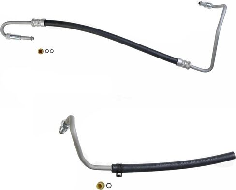 Power Touring Pressure & Return Hose Resplace Praps for Jeep 1991 1992 1993 1994 1995 Wrangler 4.0L 2PC KIT in Saudi Arabia