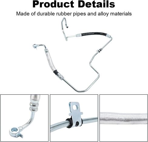 Power Steering Pressure Hose Compatible with Lexus RX300 3.0L V6 1999 2000 2001 2002 2003, Replacement for 3402549, 44410-48030 in Saudi Arabia