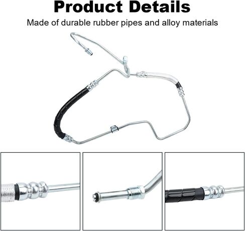 Power Steering Pressure Hose Compatible with Lexus RX300 3.0L V6 1999 2000 2001 2002 2003, Replacement for 3402549, 44410-48030 in Saudi Arabia