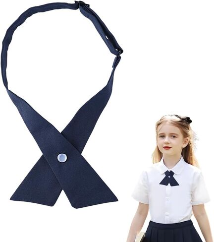 Christmas Neck Tie for Boys Girls Adjustable Tie for Costume Blouse Neck Tie for Women Girls School Uniform in Saudi Arabia