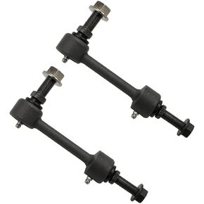 Detroit Axle - 2 Front Sway Bars for 2014-2021 Ram 2500, 2013-2020 Ram 3500, Sway Bar End Links 2015 2016 2017 2018 2019 Replacement in Saudi Arabia