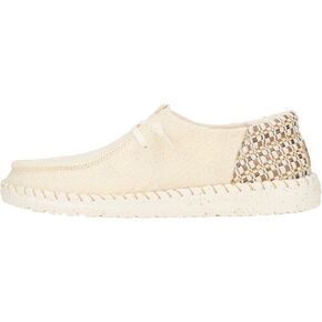 HEYDUDE Wendy Funk Coastal Jute Pink Size 10, Women’s Shoes, Women’s Slip-on Loafers, Comfortable & Light-Weight in Kuwait