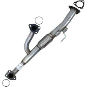 العادم الشمالي الشرقي | الفولاذ المقاوم للصدأ Flex Fleble Y-pipe متوافق مع Honda Odyssey 2005-2010 3.5L | وشملت حشيات حرة | جزء استبدال السيارات in Kuwait