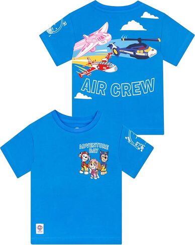 Paw Patrol Shirt | Skye, Marshall, Chase Boys Tshirt | Cotton T Shirt | Cute Boys T-Shirts | Ages 2T to 8 in Saudi Arabia