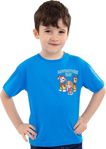 Paw Patrol Shirt | Skye, Marshall, Chase Boys Tshirt | Cotton T Shirt | Cute Boys T-Shirts | Ages 2T to 8 in Saudi Arabia