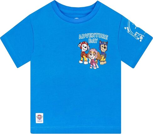 Paw Patrol Shirt | Skye, Marshall, Chase Boys Tshirt | Cotton T Shirt | Cute Boys T-Shirts | Ages 2T to 8 in Saudi Arabia