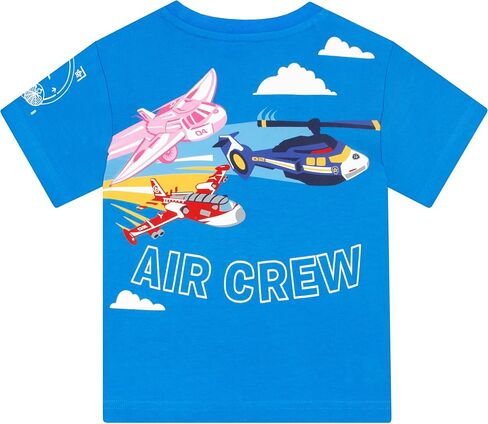Paw Patrol Shirt | Skye, Marshall, Chase Boys Tshirt | Cotton T Shirt | Cute Boys T-Shirts | Ages 2T to 8 in Saudi Arabia