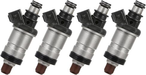 4pcs حاقن الوقود Scitoo متوافقة مع 1997-2001 لـ Honda Prelude Automotive Engine Injector FJ582،06164P5M000 ؛ 06164pby000 (ثقب واحد) in Saudi Arabia