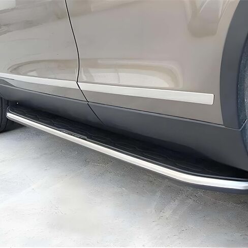 Side Step Running Boards Compatible with 2017-2024 Land Rover Discovery 5 L462 Aluminum Side Step Nerf Bar in Kuwait