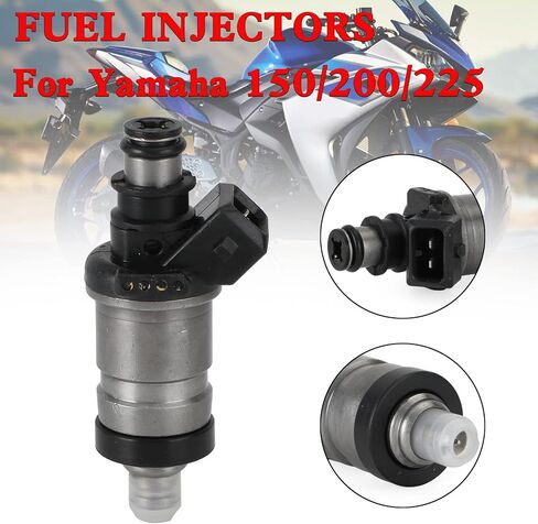 6pcs حقن الوقود تتناسب مع yamaha 150/200/225 حصان 2 السكتة الدماغية ، OEM رقم: 65L-13761-00-00 in Saudi Arabia