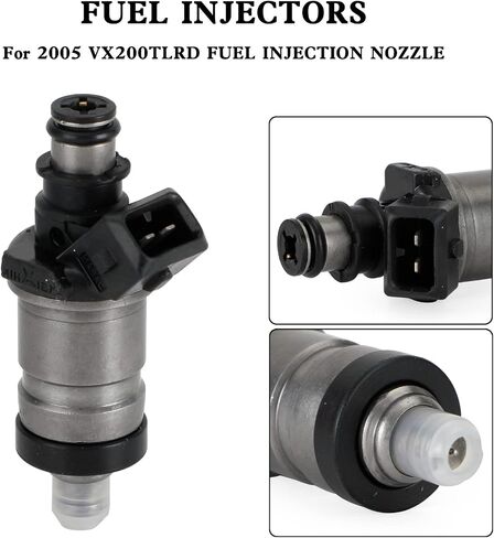 6pcs حقن الوقود تتناسب مع yamaha 150/200/225 حصان 2 السكتة الدماغية ، OEM رقم: 65L-13761-00-00 in Saudi Arabia