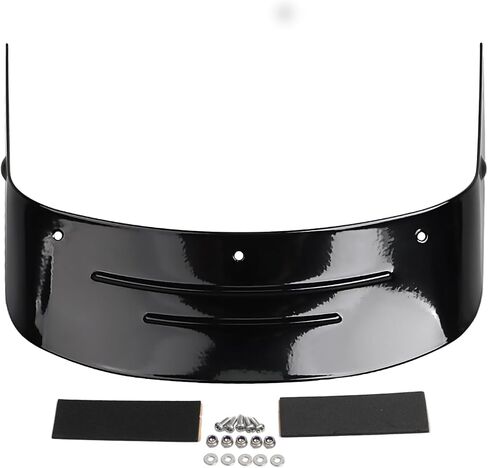 Chrome Ribbed Rear Fender Tip Fender Trim Skirt For Harley Fat Boy FLSTF FLSTFB 2007-Up in Saudi Arabia