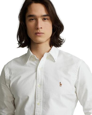 Polo Ralph Lauren Men Long Slim Slim Fit Button Button Down Down in Saudi Arabia
