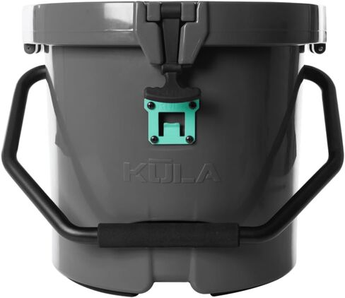 Kula by Bote Hard Shell Magnepod متوافق مع مقبض سفر تبرد مقبض المطاط الإغلاق Gatorshell البناء القوي عزل قوي 5 جالون مقعد الصيد المحمول ألوان متعددة in Saudi Arabia
