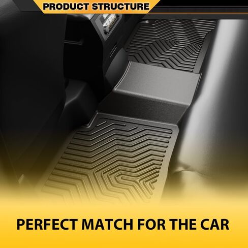 G-PLUS Floor Mats Cargo Liners,Fit Chevy Silverado/GMC Sierra 1500 Crew Cab 2007-2013,Fit Silverado/Sierra 2500 3500 Crew Cab 2007-2014,TPE Floor Liner All Weather,1st & 2nd Row,alfombras para carro in Saudi Arabia