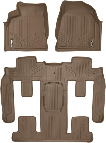 Smartliner 2 ROW FLOOR MAT TET متوافقة مع 2008-2017 بويك جيب in Saudi Arabia
