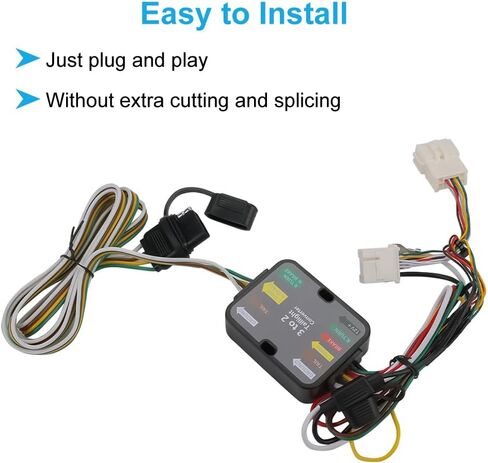 Waterwich 4-Pin Trailer Wiring Harness متوافق مع Honda CR-V 2012-2016 استبدال 56158 Hitch Hitch تسخير الأسلاك لمصابيح المقطورة in Saudi Arabia