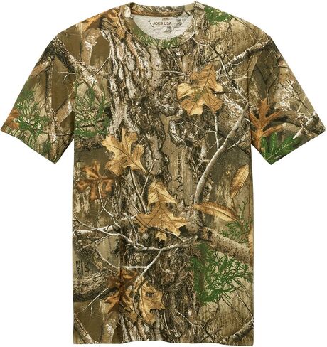 Joe's USA Men Men's Camouflage Short Sleeve Thirts XS-4XL in Saudi Arabia