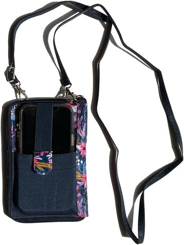 RFID BLOCKING CAMBRIDGE CROSSBODY PHONE WALLET in Saudi Arabia