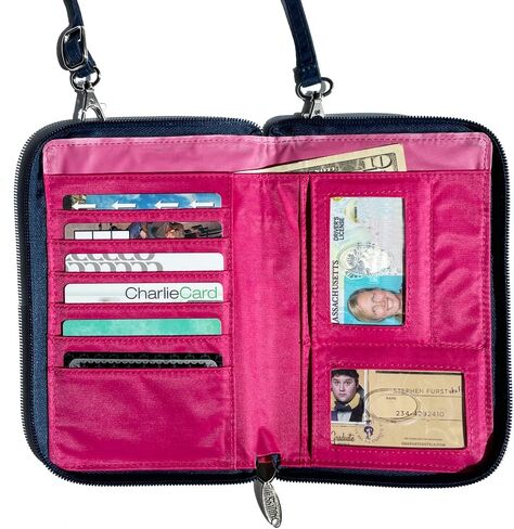 RFID BLOCKING CAMBRIDGE CROSSBODY PHONE WALLET in Saudi Arabia