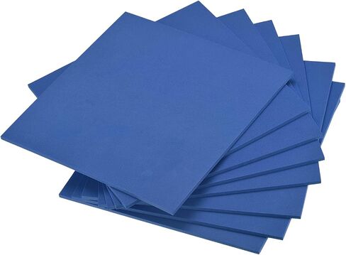 DMiotech 8 Pack 9.8 x 9.8 Inch 3mm Thick EVA Foam Sheets for Arts and Crafts Craft Foam Sheets Yellow in Saudi Arabia