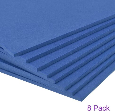 DMiotech 8 Pack 9.8 x 9.8 Inch 3mm Thick EVA Foam Sheets for Arts and Crafts Craft Foam Sheets Yellow in Saudi Arabia
