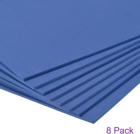 DMiotech 8 Pack 9.8 x 9.8 Inch 3mm Thick EVA Foam Sheets for Arts and Crafts Craft Foam Sheets Yellow in Saudi Arabia