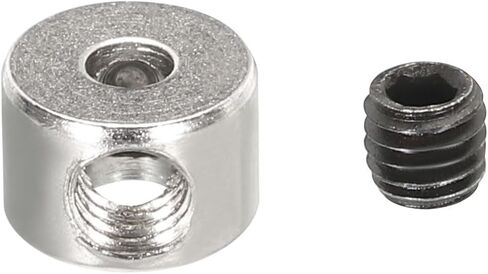 MECCANIXITY 10Pcs Landing Gear Stopper 1.55 x 6mm/0.06"x 0.24" Plane Wheel Collar Block with Wrench for RC Airplane Model Remote Aircraft in Saudi Arabia