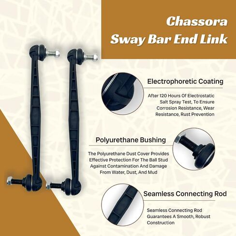 K750630 2PC Front Stabilizer Sway Bar End Link Fit for Chevy 2012 2013 2014 2015 2016 2017 2018 2019 2020 Sonic in Kuwait