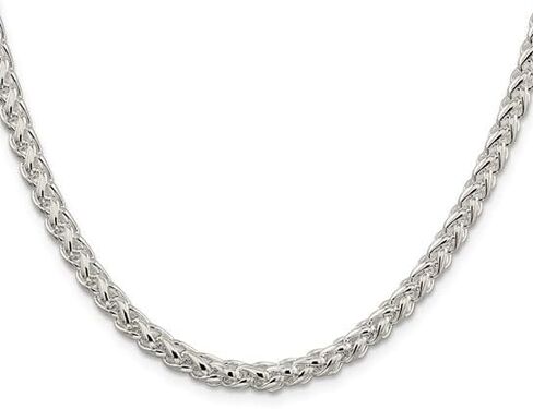 Diamond2DEAL STERLING SILD 5MM Round SPIGA NETLACE GID in Saudi Arabia