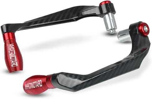 الحراس اليدوية لـ Ducati Hypermotard 1100 796 821 939SP Evo SP دراجة نارية CNC CNC Grips Guard Brake Brake Brake Guard Guard (اللون: أحمر) in Saudi Arabia