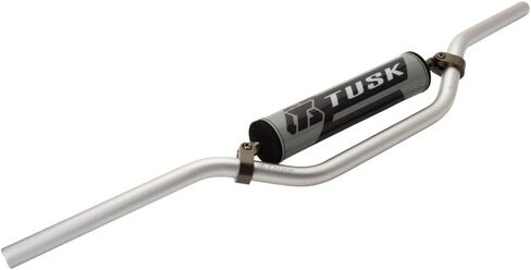TUSK T-10 Aluminum 7/8" Handlebar CR High Bend Silver for Yamaha WR426F 2001-2002 in Saudi Arabia