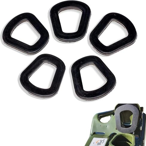 5 PCS CAN CAN CAN CAPKETS ، 2.12 "OD Rubber Fuel Can Capkets لخزان زيت الناتو 5 جالون ، يمكن للجيري استبدال غسالات ، غسالات ختم زيت السيارات ، ملحقات السيارات العالمية in Saudi Arabia