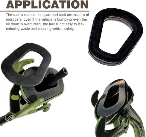 5 PCS CAN CAN CAN CAPKETS ، 2.12 "OD Rubber Fuel Can Capkets لخزان زيت الناتو 5 جالون ، يمكن للجيري استبدال غسالات ، غسالات ختم زيت السيارات ، ملحقات السيارات العالمية in Saudi Arabia