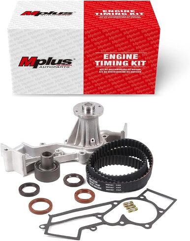 MPLUS Timing Belt Kit W/Water Pump Compatible with 1996-2000 for Nissan Pathfinder, 1997-2000 Infiniti QX4, 1999-2003 for Nissan Xterra, 2000-2004 for Nissan Frontier 3.3L 3275CC V6 GAS SOHC in Saudi Arabia