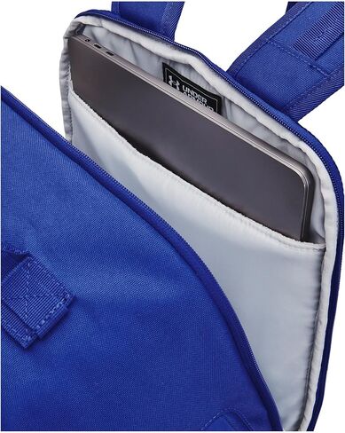 حقيبة ظهر Under Armour UA تحتوي على حقيبة ظهر - مقاومة للماء OSFM، باللون الأحمر والفضي المعدني in Kuwait