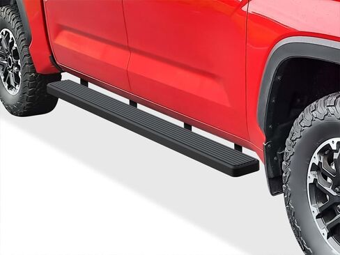 APS (Black 6 inches) 304 Stainless Steel Running Boards Nerf Bars Side Steps Compatible with Toyota Tundra 2022-2025 CrewMax in Saudi Arabia