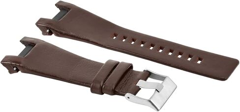 eWatchparts 32mm أحرز حزام فرقة الساعات الجلدية للديزل DZ1216 DZ1273 DZ4246 مشاهدة بني in Saudi Arabia