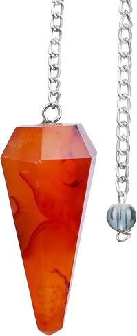 Yatskia Amethyst Crystal Pendulum reiki dowsing ، شقرا شفاء الأحجار الطبيعية - جدار المذبح معلق زخرفة الزخرفة ، بلورات هالة التنظيف - النقطة السداسية 6 جوانب in Saudi Arabia
