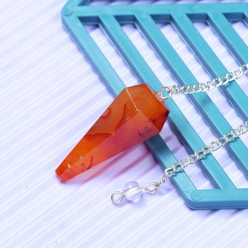 Yatskia Amethyst Crystal Pendulum reiki dowsing ، شقرا شفاء الأحجار الطبيعية - جدار المذبح معلق زخرفة الزخرفة ، بلورات هالة التنظيف - النقطة السداسية 6 جوانب in Saudi Arabia
