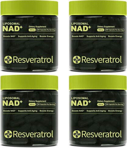NAD Supplement, High Purity NAD Supplements for Women and Man, NAD Nicotinamide Riboside Resveratrol, NMNH Alternative - Liposomal NAD Supplement for Energy & Healthy Aging – 100 Capsules in Kuwait