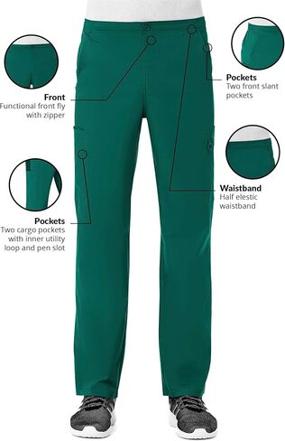 Maevn Men's EON Half Elastic 8-Pocket Cargo Pant in Saudi Arabia