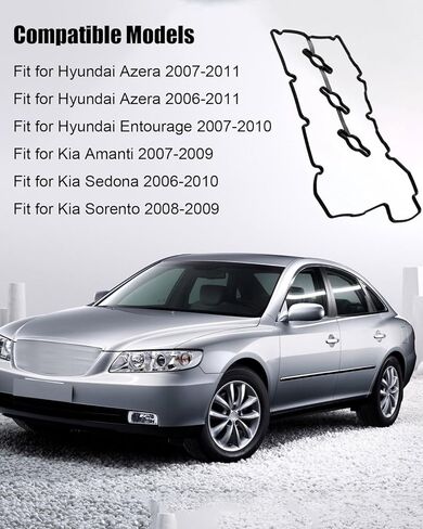 مجموعة غلاف صمام المحرك مجموعة مناسبة ل Hyundai Azera Entourage Santa Veracruz Amanti Sedona Sorento 2006-2011 استبدال VS50750R VS50750R-1 in Kuwait