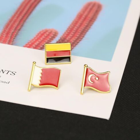 Germany National Flag Enamel Pin and Germans heart-shaped National Emblem Badge Brooch For Backpack and Coat in Kuwait